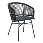 Zaragoza Dining Chair Black // Set of 2