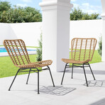 Lorena Dining Chair Natural // Set of 2