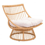 Franco Accent Chair Beige & Natural