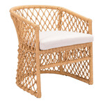 Darce Accent Chair Beige & Natural
