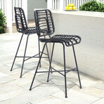Murcia Barstool Black // Set of 2