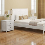 Albany Solid Wood Bed // Full (Expresso)