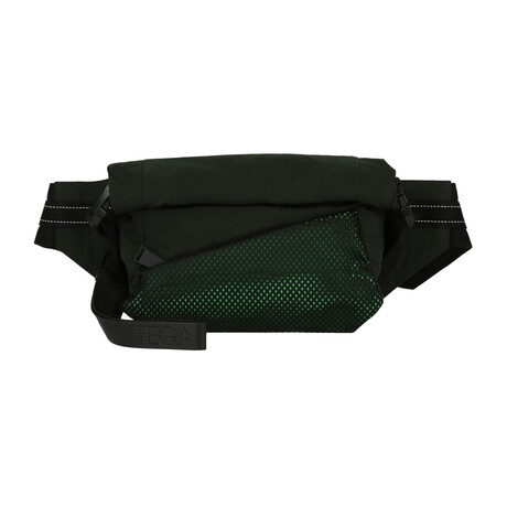 Textile + Leather Belt Bag // Khaki // Store Display