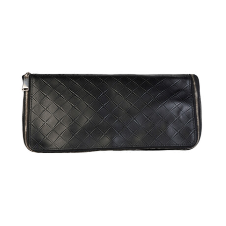 Intarsio Leather Toiletry Case // Black // Store Display