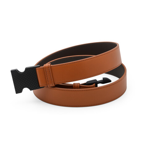 Leather Belt // Orange // Store Display