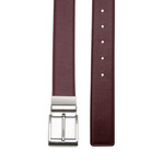 Leather Belt // Maroon // Store Display