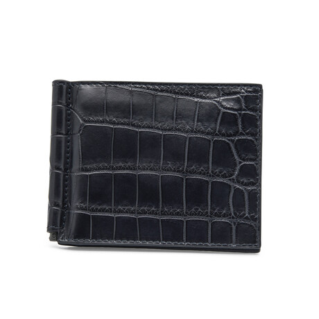 Leather Card Holder // Black // Store Display