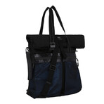 Nylon Tote // Black + Blue // Store Display