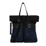 Nylon Tote // Black + Blue // Store Display