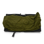 Intrecciato Leather Folding Crossbody Bag // Green // Store Display