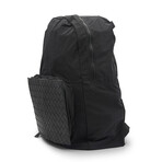 Intrecciato Leather Convertible Backpack // Black // Store Display