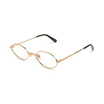 Unisex 40 Optical Frames // 24K Gold