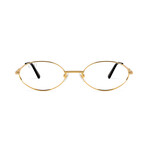 Unisex 40 Optical Frames // 24K Gold