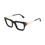 Unisex Avenue Optical Frames // Black + 24K Gold