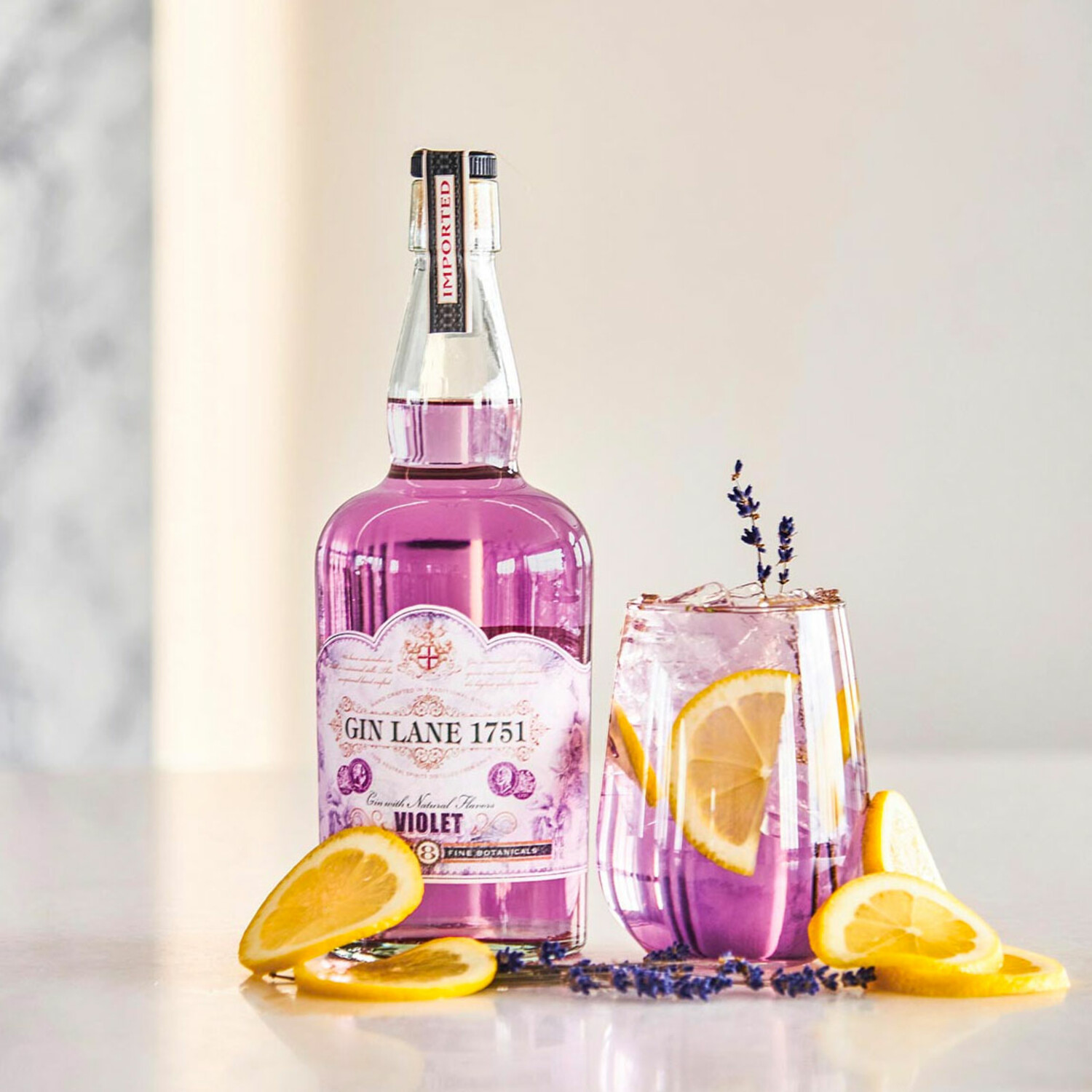 Violet Gin 750 ml Uniquely Crafted Gins Touch of Modern