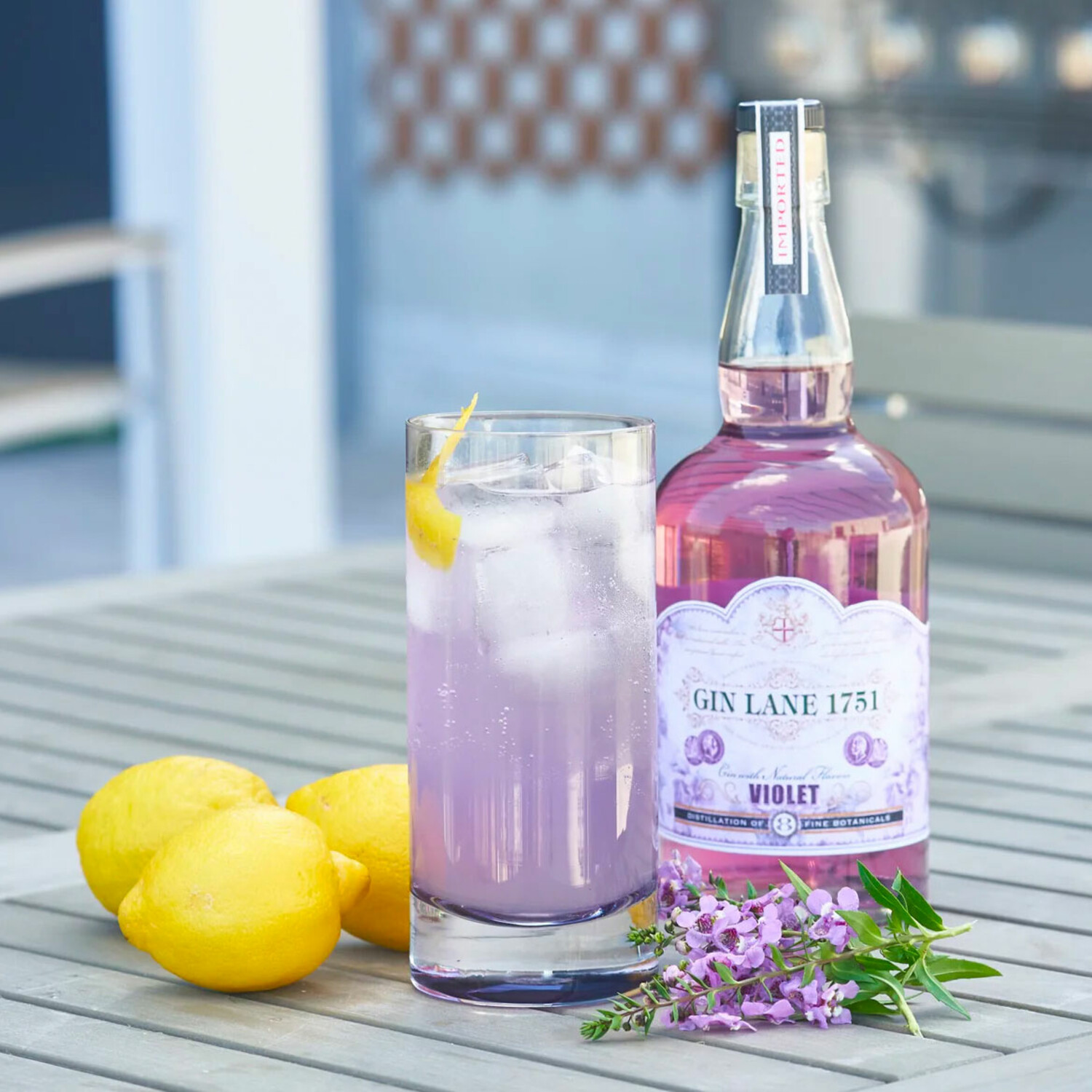 Violet Gin 750 ml Uniquely Crafted Gins Touch of Modern