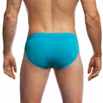 Tanga Cut Swim Brief // Ducky Print (XS)