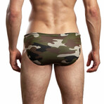 St-6 Swim Brief // Camo Print (L)