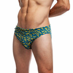 It's Bananas Swim Brief // Indigo (L)