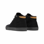 Carlo Mid Canvas Shoe // Black (US: 8)