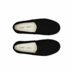 Alpargata Fenix Lace Up Canvas Shoe // Black On Black (US: 11.5)