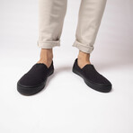 Alpargata Fenix Lace Up Canvas Shoe // Black On Black (US: 11.5)