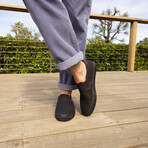 Alpargata Fenix Lace Up Canvas Shoe // Black On Black (US: 11.5)