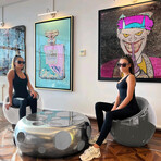 Meteora Statement Chair // Gray