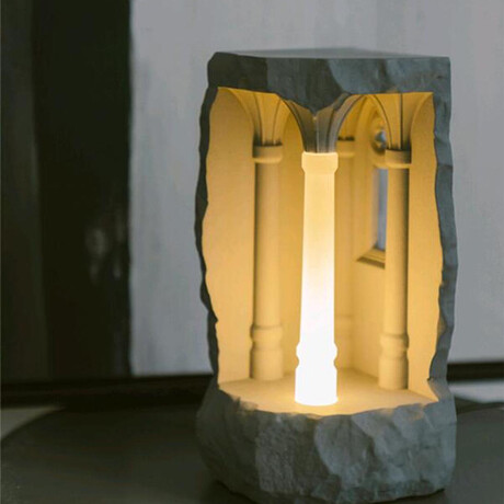 Drew Architectural Cement Light // Gray