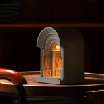 Lysander Architectural Cement Light // White