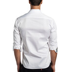 Gabriel Long Sleeve Button Up Shirt // White (L)
