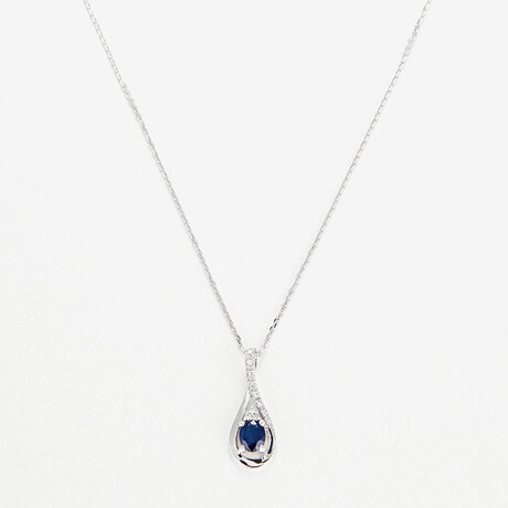 Blue Tear Pendant