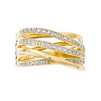 Méli-Mélo Scintillant Ring // Yellow Gold (Ring Size: 4.5)