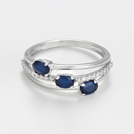 Trio de Sapphire Ring (Ring Size: 4.5)