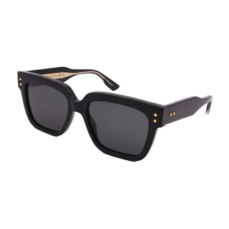 Gucci // Men's GG1084S 001 Square Sunglasses // Black + Gray