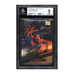 1994 Marvel Masterpieces Gold Signature BGS 9 Mint