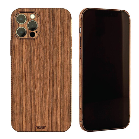 iPhone 14 Pro Max Wood  // Plain (Walnut)