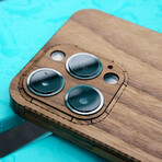 iPhone 13 Pro Max Wood  // Plain (Walnut)