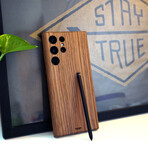 Samsung S22 Ultra Wood Cover (Walnut)