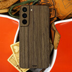 Samsung S22 Wood Cover (Walnut)