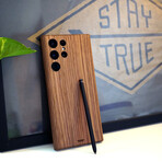 Samsung S22 Ultra Wood Cover (Walnut)