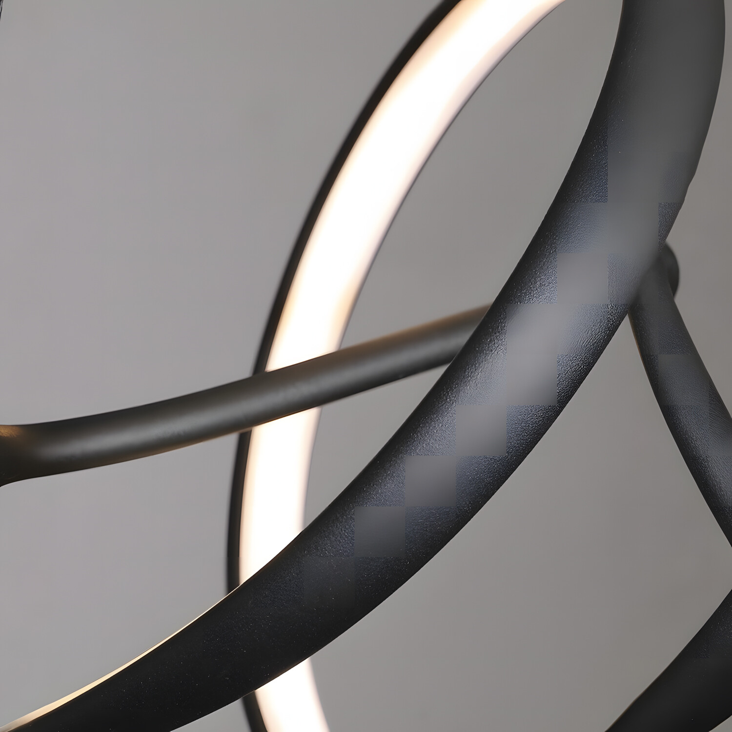Sculptural Pendant Light // Loop EP Light Sculptural Fixtures Touch
