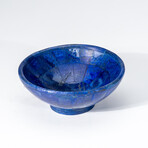 Genuine Polished Lapis Lazuli Round Bowl
