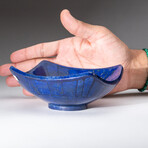 Genuine Polished Lapis Lazuli Square Bowl