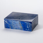Genuine Polished Lapis Lazuli Jewelry Box // 378.4g