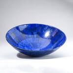 Genuine Polished Lapis Lazuli Bowl 10"