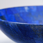 Genuine Polished Lapis Lazuli Bowl 10"