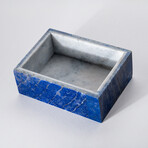 Genuine Polished Lapis Lazuli Jewelry Box v.2