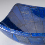 Genuine Polished Lapis Lazuli Square Bowl