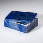 Genuine Polished Lapis Lazuli Jewelry Box // 378.4g